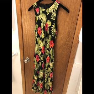Ralph Lauren silk floral dress